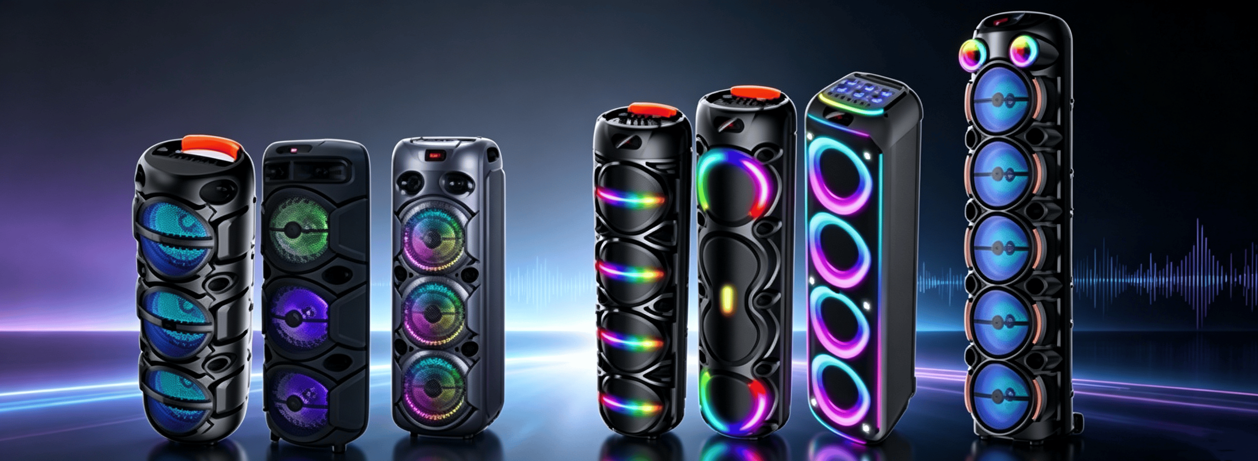 Line array speakers