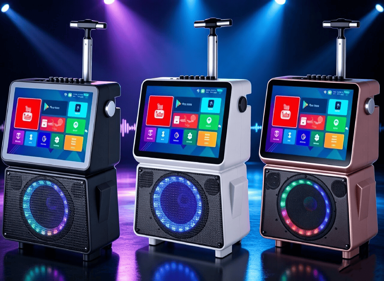 Touch-screen speakers